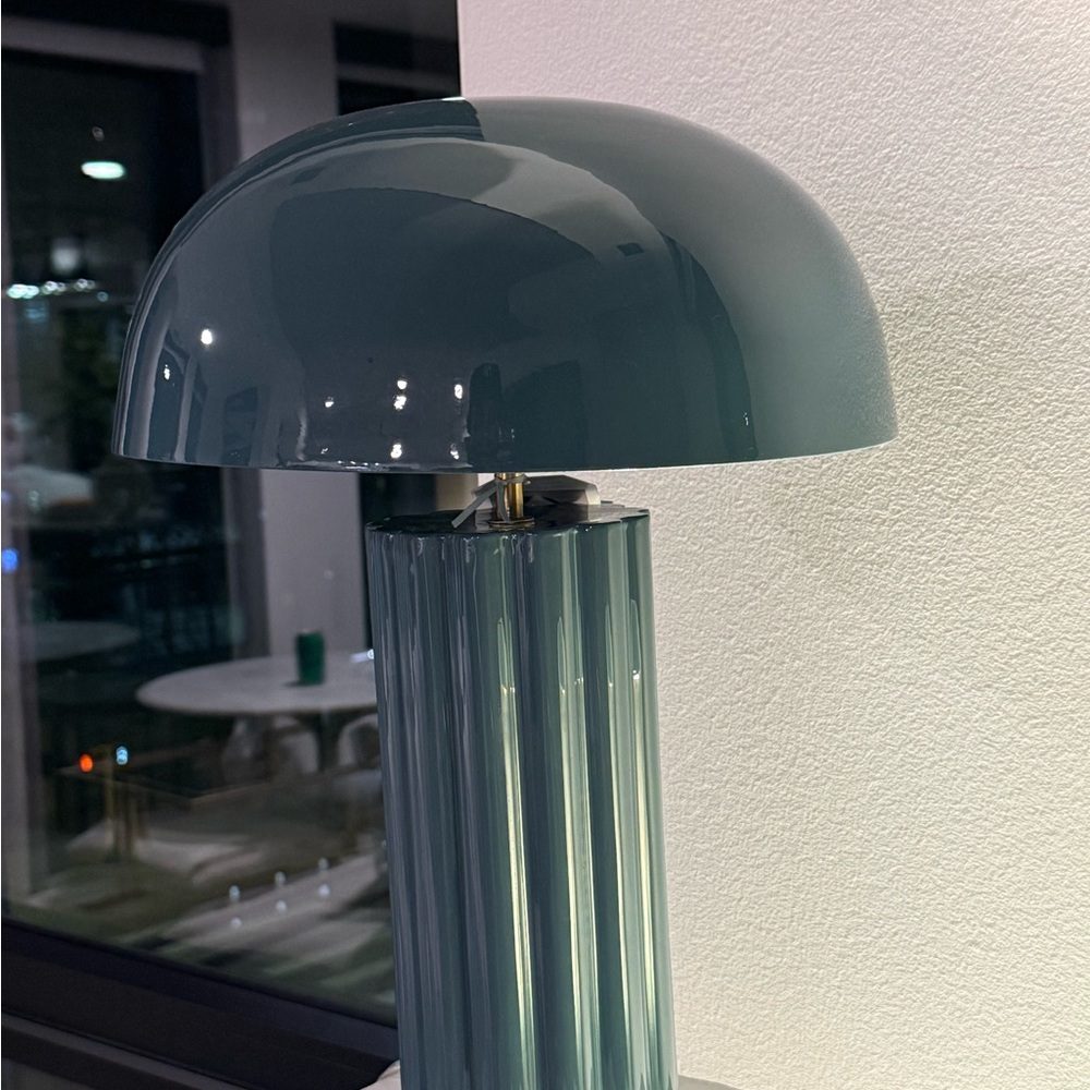 Sleek blue Table Lamp